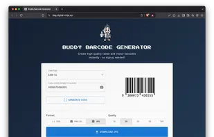 Buddy Barcode Generator screenshot 1
