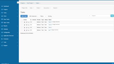 Tasks Listing