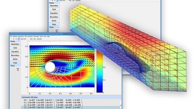 FEATool with in-built support for heat transfer, cfd, chemical engineering, and structural mechanics