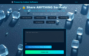 Freeze by Icebox Software screenshot 1