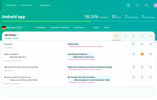 POEditor localization platform - Quality Assurance