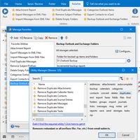 outlook import wizard review