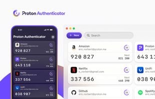 Proton Authenticator screenshot 1