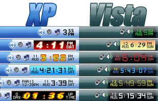 Free Desktop Clock screenshot 1