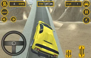 Grand Theft Car Sky Auto Stunt screenshot 2