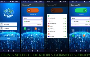 GamersVPN screenshot 1