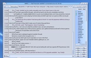 AmIRC screenshot 2