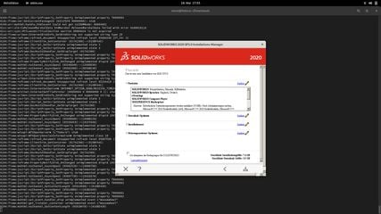  SOLIDWORKS-for-Linux screenshot 1