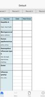 Immunization Log screenshot 3