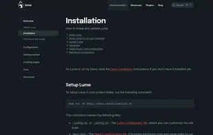 lume (SSG) screenshot 1