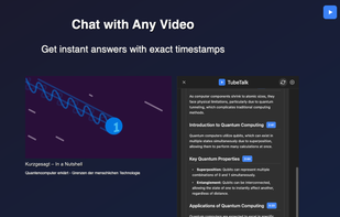 TubeTalk screenshot 1