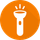 Simple Flashlight Icon
