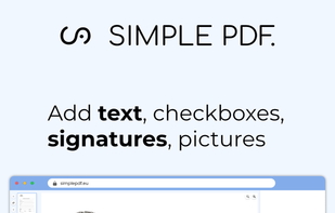 Add text, checkboxes, signatures and pictures