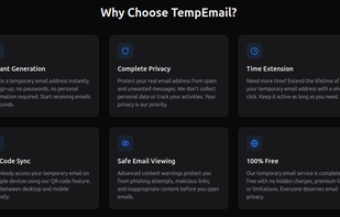 Why Choose TempEmail