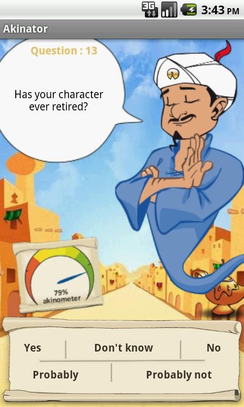 Akinator Game  Free games, Game download free, Games