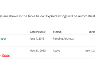 WP Job Manager screenshot 3