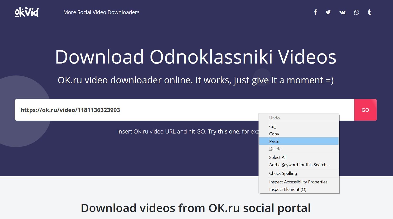 OK Video Downloader: OkVid helps download and back up your videos from  famous Russian social network | AlternativeTo