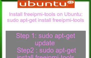 FreeIPMI screenshot 1