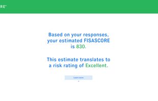 FISASCORE Estimator screenshot 1