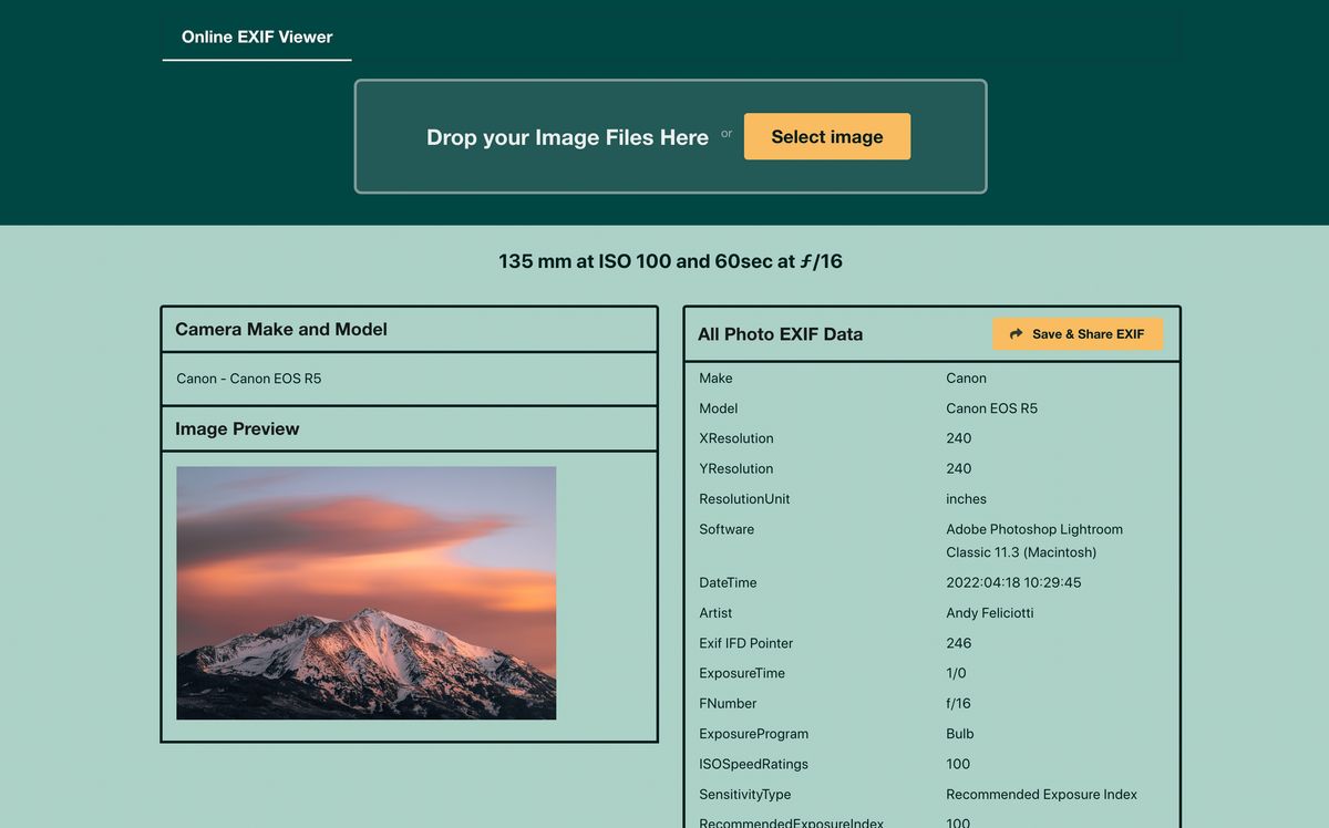 OnlineExifViewer Alternatives and Similar Sites & Apps AlternativeTo