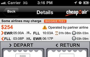 CheapOair screenshot 3
