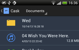 Cask File Manager screenshot 1
