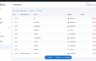 Ashampoo Money Pro screenshot 1