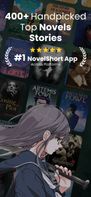 Explore 400+ handpicked top novels and stories in one app.