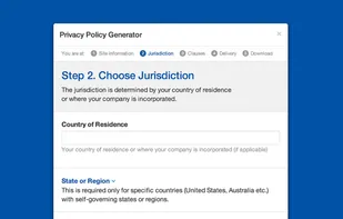 Privacy Policy Generator screenshot 1