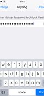 Keyring screenshot 1