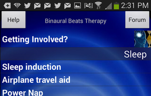 Binaural Beats Therapy screenshot 1