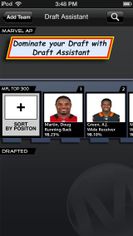 Fantasy Football Draft Assistant screenshot 1