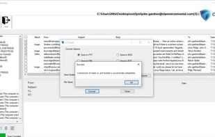 CSTools OST to PST Converter screenshot 1