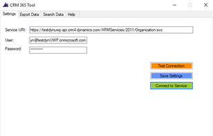 CRM 365 Tool screenshot 1