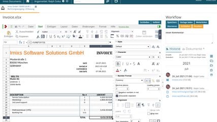 Imixs-Office workflow screenshot 3