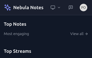 Nebula Notes screenshot 1