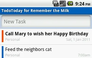 TodoToday screenshot 1