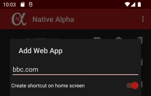 Native Alpha screenshot 1