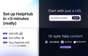 HelpHub + AI chat