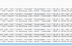 Enforcement of rules based on hostnames.