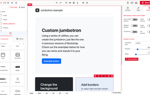 Cread Website Builder screenshot 1
