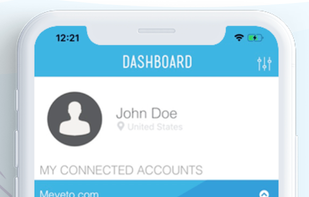 Dashboard on the app