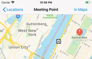 GeoMidpoint screenshot 1