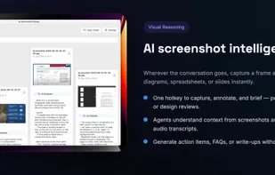 AI Screenshot that helps capture and describe what you see