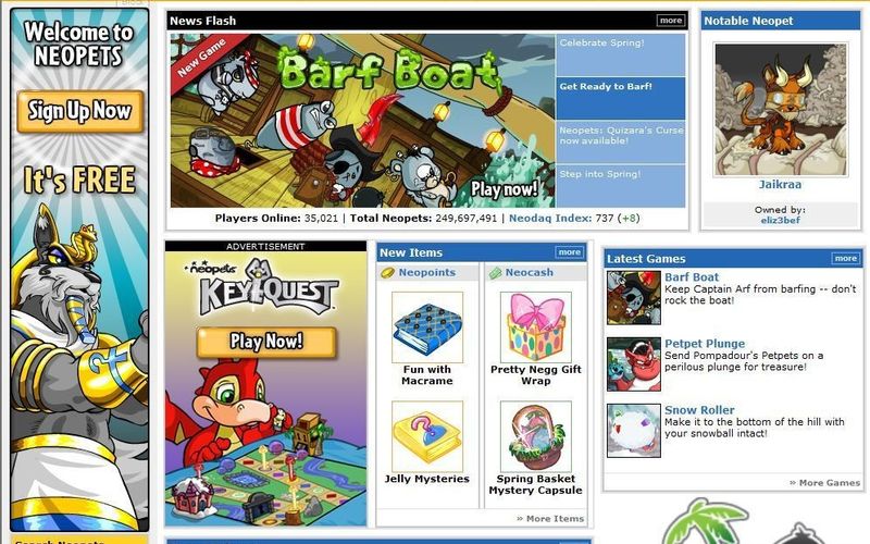 Decided to open the neopets site in my tablet - a better
