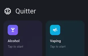 Quitter - Addiction Recovery Tracker screenshot 1