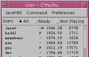 JavaFIBS screenshot 3