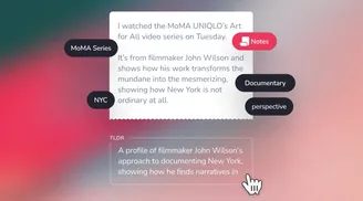 mymind introduces automatic note summarization and tagging  image