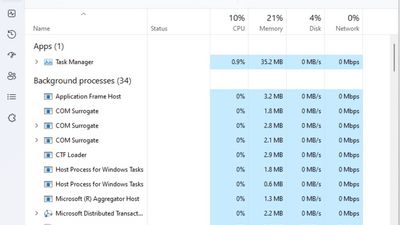 Windows Task Manager screenshot 1