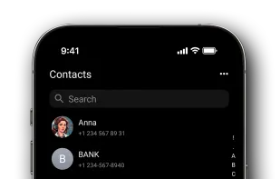 Right Contacts screenshot 1